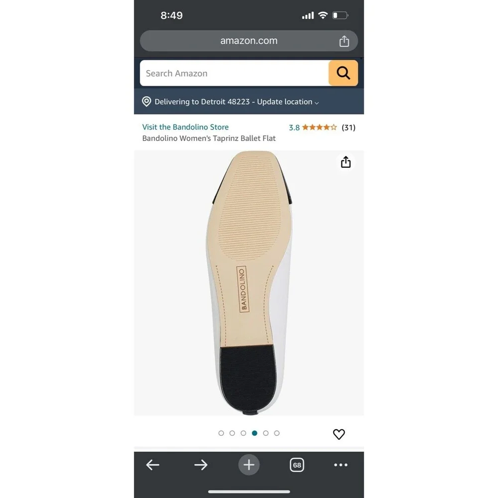 Bandolino Women's Ballet Flat new
